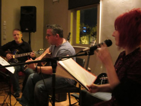 Performing Brown Eyed Girl